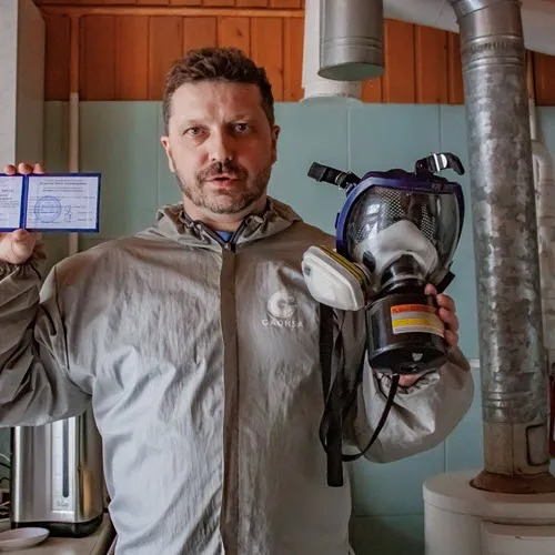 ФОТО Удаление плесени в Крюково